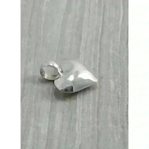 Kalibre Sterling Silver Puffed Heart Pendant - Picture 7 of 9